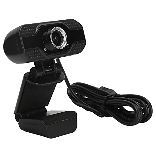 Annadue PC Webcam mit Mikrofon mit Rauschunterdrückung, 1080P Full HD USB Webkamera, Manueller Fokus, Multifunktionsbasis, Unterstützung für Win/ 2.6.24/für OS X/ von Annadue