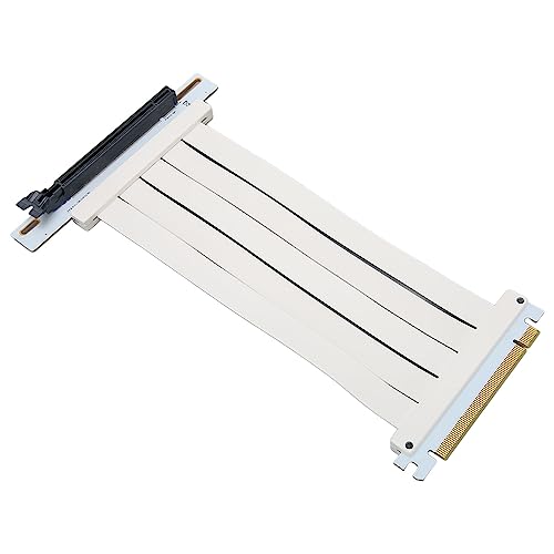 Annadue PCIe 4.0 X16 Riser Kabel, Hochgeschwindigkeits Universal 90 Grad Buchsenverlängerungskabel für RTX3090 RTX3080ti RTX3080 RTX3070ti RTX3070 RTX3060ti RTX3060 RX6900XT RX6800XT RX680 von Annadue