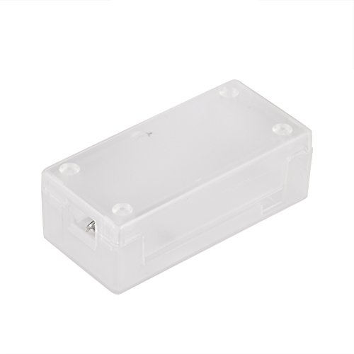 Annadue RPi Zero Enclosure Schutzhülle, Transparente PC Box, Kunststoffschalenabdeckung, an der Wand montierbar, Zugang zu Allen Anschlüssen, für Rasp Berry Pi Zero(transparent) von Annadue