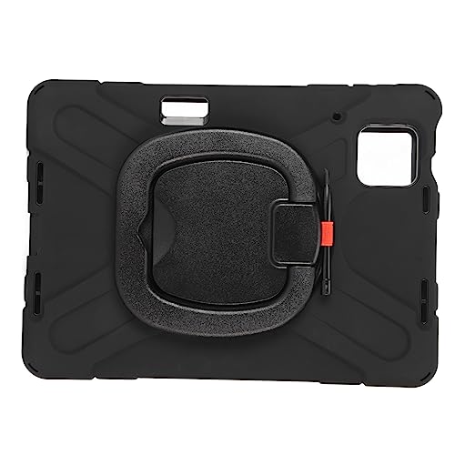 Annadue Robuste Tablet-Hülle mit Fallschutz, Griffständer, Schultergurt für Mi Pad 6 6 Pro (Black) von Annadue