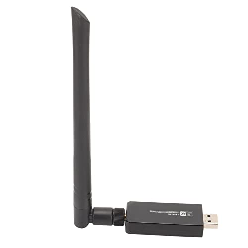 Annadue Schnurlose Netzwerkkarte, Dualband-schnurloser Adapter 2,4 GHz und 5 GHz, USB3.0-WLAN-Adapter für Win XP Win7 Win 8 Win10 von Annadue