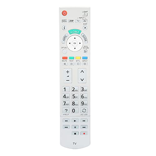 Annadue Smart TV Fernbedienung Passend für Panasonic N2QAYB000842, THL47WT60A, THL50DT60A, Leicht zu Greifen. von Annadue