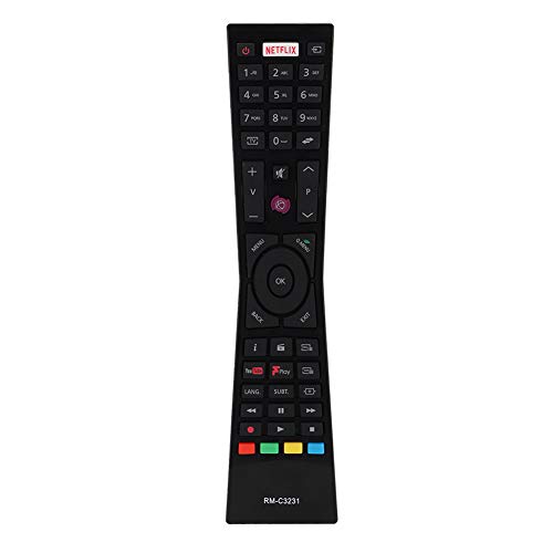 Annadue TV Fernbedienung Kompatibel mit LT 32C660 LT32C660, Controller Ersatz für JVC RM C3231, Einfache Bedienung und Bequeme Bedienung. von Annadue