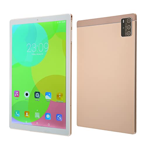 Annadue Tablet 10,1-Zoll-Android 11-Tablet-PC mit Dual-SIM-Kartensteckplatz, 6 GB RAM, 128 GB ROM, 10,1-Zoll-HD-IPS-Bildschirm, Octa Core, 2,4/5 GWiFi, Dual-Kamera, 5000-mAh-Akku von Annadue