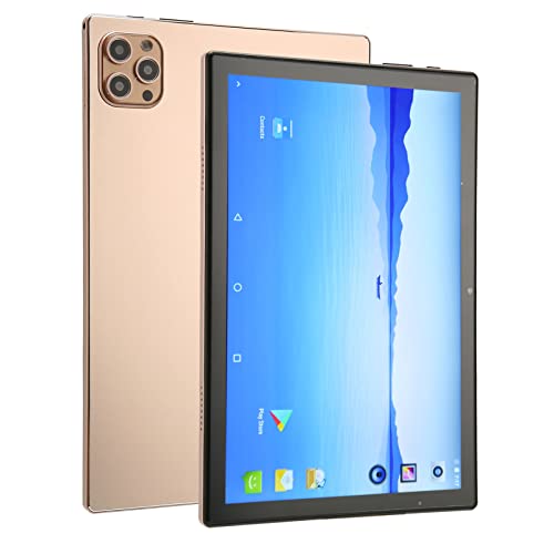 Annadue Tablet 10,1-Zoll-Android 11-Tablet-PC mit Dual-SIM-Kartensteckplatz, 6 GB RAM, 128 GB ROM, 4G-Anrufen, Octa Core, 2,4/5 GWiFi, Dual-Kamera, 8000-mAh-Akku (EU-Stecker) von Annadue
