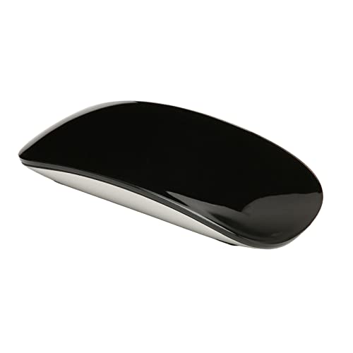 Annadue Tragbare Silent Wireless Mouse, 800 DPI 1200 DPI 1600 DPI Dreistufig, mit 450 MAh Lithium Ionen Akku Gaming Mäuse, für Windows, für OS X, für Android(Schwarz) von Annadue