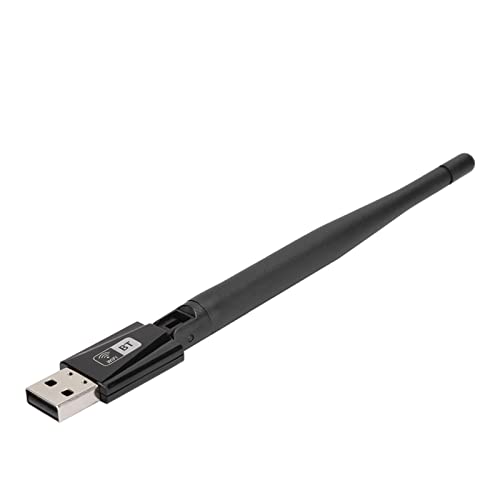 Annadue Tragbare USB-WLAN-Karte, 2,4 G / 5,8 G Dualband mit 3,5-dBi-Antennen-WLAN-Adapter, für PC-Laptop von Annadue