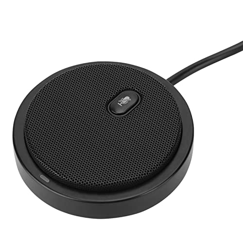 Annadue USB 2.0-Schnittstelle Mono-Mikrofon, Computermikrofon, 360-Grad- für Notebook-Desktop-Computer Universal von Annadue