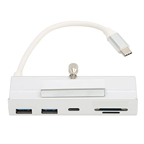 Annadue USB C Hub, 6 in 1 USB 3.1 GEN2 10Gbps Typ C Hub mit 1 USB 3.1 GEN2, 2 USB A und SD/TF/Micro SD Kartenleser für OS X AIO PC, Multifunktion Ale Docking Station von Annadue