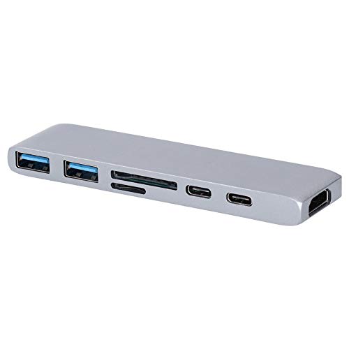 Annadue USB C Hub 2 X Typ C Micro-Speicherkarte Typ C 3.1 Hochgeschwindigkeits-Kartenleser für Laptops von Annadue