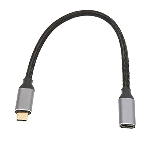 Annadue USB C Verlängerungskabel 4K 60 Hz Videoausgang USB C 3.1 Gen 2 Stecker auf Buchse Kabel USB C 3.1 Verlängerungskabel für USB C Hubs Docks Kameras Laptops (0,25m) von Annadue