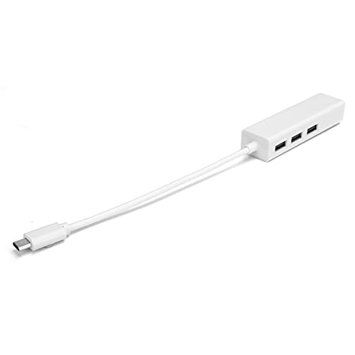 Annadue USB C auf Ethernet Adapter, Typ C auf USB 2.0 Netzwerkadapter USB RJ45 Konverter Typ-c 100M Netzwerkkartenadapter USB2.0 mit Netzwerkkarte für Win XP/7/8/OS X (USB2.0 mit Netzwerkkarte) von Annadue