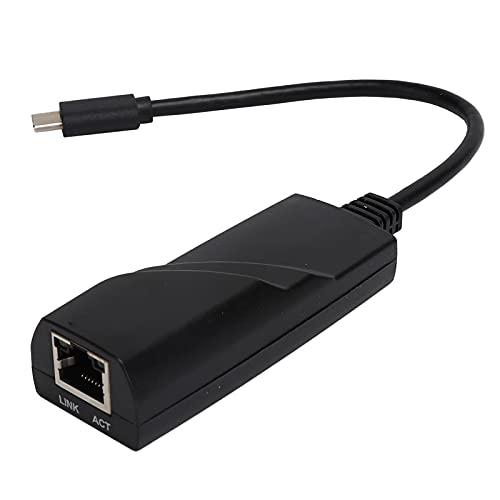 Annadue USB C auf Ethernet Adapter,Typ-C auf RJ45 Gigabit 1000 Mbit/s Ethernet Adapter Netzwerkadapter für Win 10/8/7/Visat/XP/OS X 10.6 oder Höher/,Kompatibel mit IEEE 802.3, 802.3u und 802.3ab von Annadue