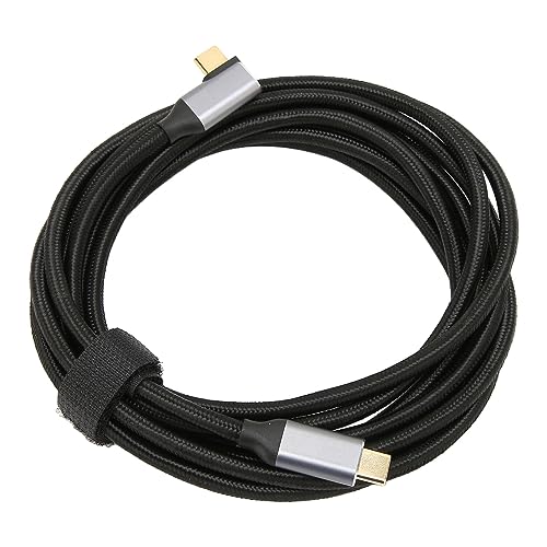 Annadue USB C auf USB C 3.1 Gen 2 Kabel 100W (20V/5A) 4K 60 Hz Videoausgang Monitorkabel, 10Gbit/s Hochgeschwindigkeits Datenübertragungskabel mit E-Marker Chip, Typ C Stecker auf von Annadue
