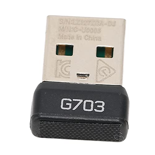 Annadue USB-Empfänger für Kabellose Maus, 2,4 GHz Kabelloser Maus-Empfänger-Adapter, Ersatz für Logitech G703, für Lightspeed von Annadue