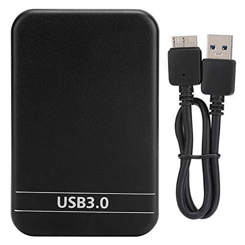 Annadue Ultradünn mit USB 3.0-Schnittstelle Einfache Installation Festplattengehäuse, Festplattengehäuse für 2,5-Zoll-Festplatten (Schwarz) von Annadue