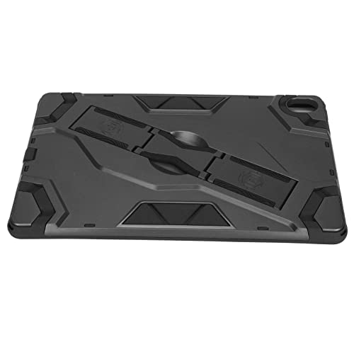 Annadue Ultradünne, Robuste, Stoßfeste Tablet Hülle aus PC TPU Material mit Abnehmbarem, Verstellbarem Schultergurt für Lenovo Tab P11 11 Zoll 2020 (Schwarz) von Annadue