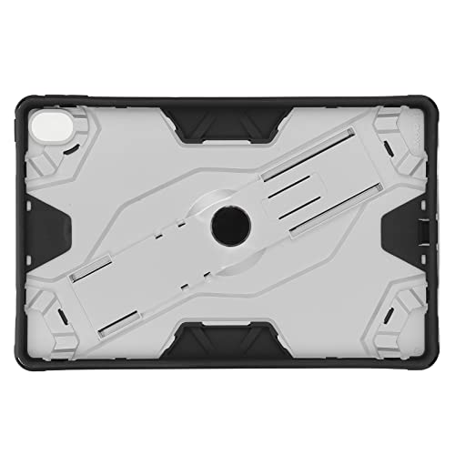 Annadue Ultradünne, Robuste, Stoßfeste Tablet Hülle aus PC TPU Material mit Abnehmbarem, Verstellbarem Schultergurt für Tab P11 11 Zoll 2020 (Silber) von Annadue