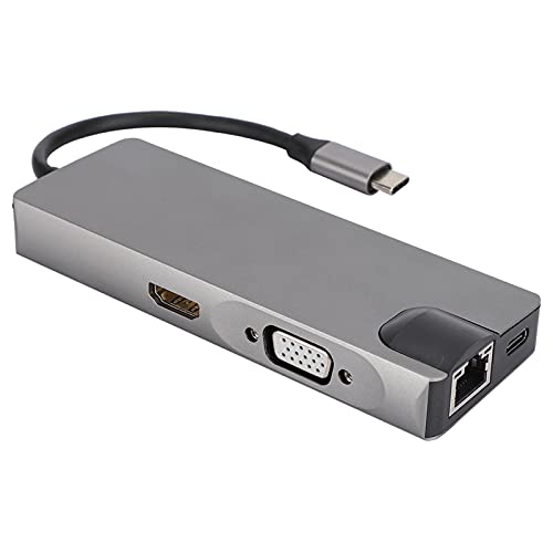 Annadue Unterstützt den VGA HD Type-C-Ausgang Ethernet Hub Hub zu mit USB-Schnittstelle für Notebook Office von Annadue