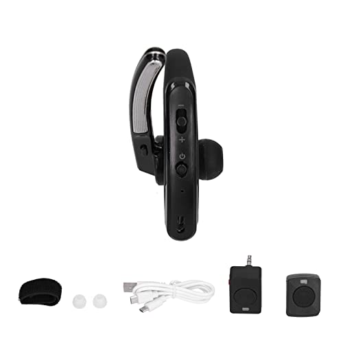 Annadue Walkie-Talkie-Bluetooth-Headset für Motorola für HYT, Bluetooth 4.0-Kopfhörer für Mobiltelefone, mit Rauschunterdrückungsmikrofon und K-Anschluss, -PTT-Taste und von Annadue
