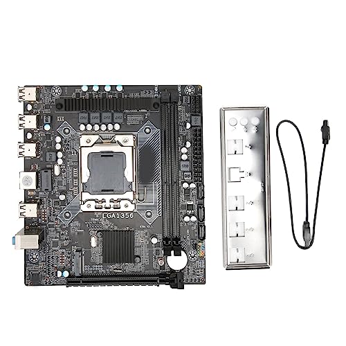 Annadue X79A V2 Desktop Computer Motherboard, LGA1356 Pin Dual Channel DDR3 Full Speed ​​M.2 NVME M ATX Motherboard, USB2.0 SATA2.0 PCIE 16X Motherboard für Computer PC von Annadue