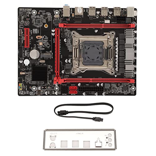 Annadue X79M2Q Motherboard für LGA 2011 Prozessor, DDR3 Speicher und M.2 Festplattenschnittstelle, Ideal für Gaming und Design von Annadue