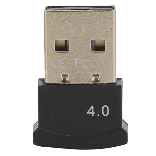 Bluetooth 4.0 USB-Adapter, Bluetooth-Sender Empfänger USB-Dongle Unterstützt Windows 10, 8, 7, Vista XP 98/98se / Me / 2000 Laptop-PC-Pad für Bluetooth-Lautsprecher, Headset, Tastatur, Maus und mehr von Annadue