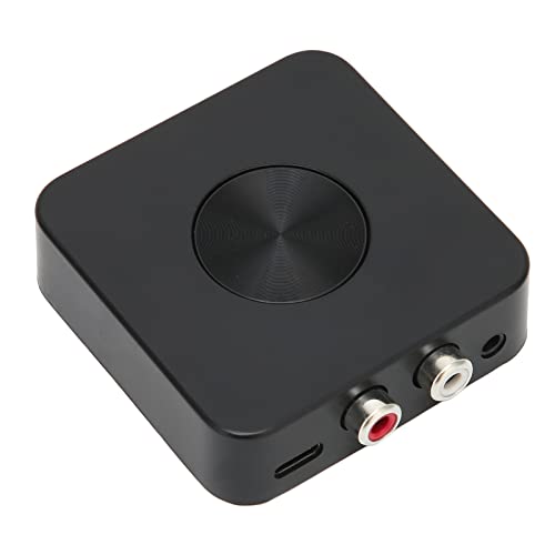 Bluetooth 5.0 Sender Empfänger, 2 in 1 Kabelloser Bluetooth Adapter mit Eingebautem 200 MAh Li-Ion Akku Geeignet für Heimkino, für Stereo Auto Lautsprecher Soundbar von Annadue