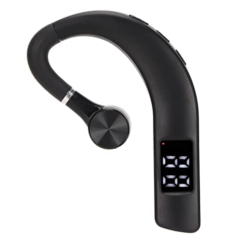 Bluetooth Headset, Bluetooth Headset 5.2 mit Geräuschunterdrückungsmikrofon, Bluetooth Ohrhörer für EIN Ohr, Unterstützung von 180° Drehung, Wireless Headset für Fahren/Laufen/Geschäft von Annadue