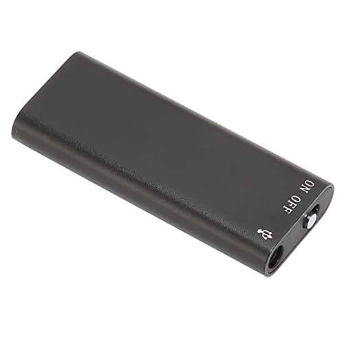 Diktiergerät, X2 HD-Rauschunterdrückung, Sprachaktiviertes Aufnahmegerät, Soundrekorder mit USB-Ladefunktion für Meetings, Interviews, Tragbare Aufnahmegeräte(16 GIGABYTE) von Annadue