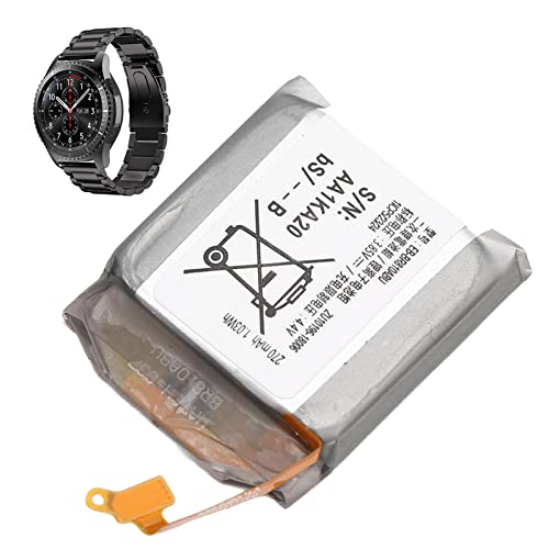 EB-BR810ABU Ersatzakku für Samsung Galaxy Watch Gear S4 42 Mm SM-R810 R815U, 1,03 Wh 270 MAh Lithium Ionen Akku, Spannungs- und Stromschutz von Annadue