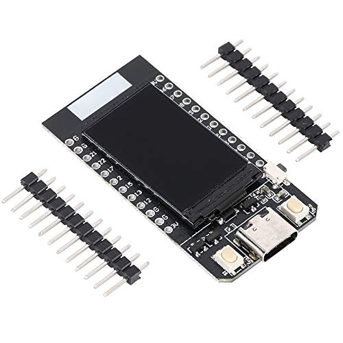 ESP32 WiFi Bluetooth Entwicklungsboard für TTGO T‑Display ESP32, IPS ST7789V 1,14 Zoll LCD Display Entwicklungsboard, für Verarbeitung, für /MSP, für Pure Data, für VVVV. von Annadue