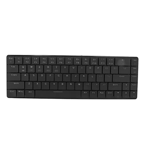 Ergonomische Kabellose Mechanische Tastatur, 69 Tasten Bluetooth 3 Modus Bunte Laptop Gaming Tastatur, USB Computertastatur für Windows für Android für Ergonomische Kabellose Mechanische Tastatur, 69 Tasten Bluetooth 3 Modus Bunte Laptop Gaming Tastatur, USB Computertastatur für Windows für Android für von Annadue