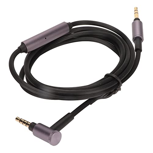 Ersatz Audio Upgrade Kabel, 3,5 Mm auf 3,5 Mm Kopfhörerkabel mit Mikrofon für Sony WH-1000XM4/XM3/XM2 MDR-1A, für Skullcandy Hesh 3/2 Usw von Annadue