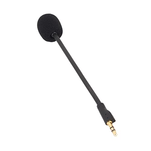 Ersatz Gaming Mikrofonarm für Kabellose Logitech G PRO/G PRO X Gaming Headsets, Abnehmbares Gaming Mikrofon mit Geräuschunterdrückung und Vergoldetem 3,5 mm Stecker von Annadue