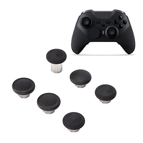 Ersatz Joysticks Grip Swap Joysticks, 6 in 1 Elite Series 2 Metall Mod Exchange Thumb Joystick Geeignet für One Elite Controller Series 2 von Annadue
