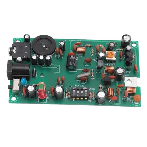 FM-Radio-Sendermodul, DIY-FM-Radio-Kit mit Stereomodulator und Antenne, Zum Lötenlernen, für Drahtlose Kopfhörer FM-Radio-Sendermodul, DIY-FM-Radio-Kit mit Stereomodulator und Antenne, Zum Lötenlernen, für Drahtlose Kopfhörer von Annadue