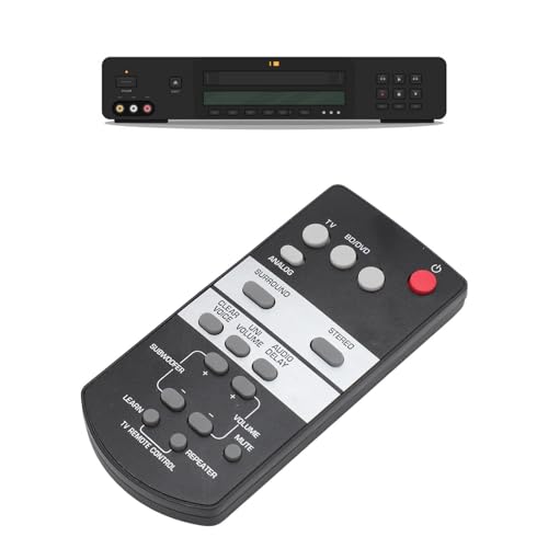 Fernbedienung für FSR68 ZJ78800, Universeller Soundbar Fernbedienungsersatz für Zuhause, Ergonomische Fernbedienung für Soundbar System Fernbedienung für FSR68 ZJ78800, Universeller Soundbar Fernbedienungsersatz für Zuhause, Ergonomische Fernbedienung für Soundbar System von Annadue