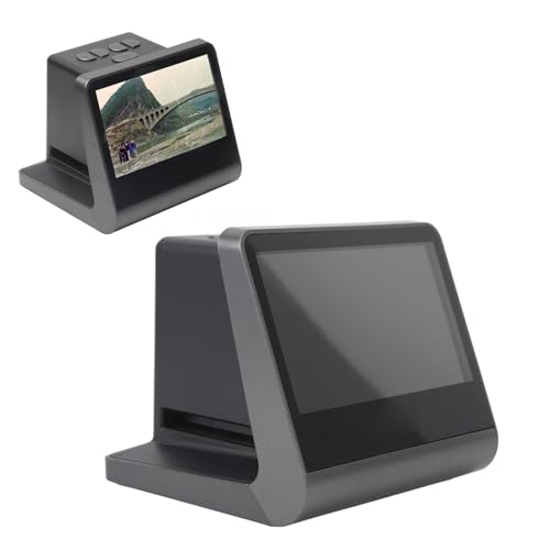 Film- und Diascanner, Dianegativscanner mit 5 Zoll LCD Bildschirm, Mobiler 48 MP Filmscanner mit 16 GB Speicher für Windows XP für Vista für Windows 7 8 von Annadue