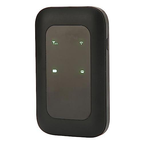 H806 4G LTE WLAN-Router, Tragbarer Mobiler WLAN-Hotspot mit 2100-mAh-Akku, WLAN-LED-Smart-Display, Unterstützt Bis zu 10 WLAN-Verbindungsgeräte H806 4G LTE WLAN-Router, Tragbarer Mobiler WLAN-Hotspot mit 2100-mAh-Akku, WLAN-LED-Smart-Display, Unterstützt Bis zu 10 WLAN-Verbindungsgeräte von Annadue