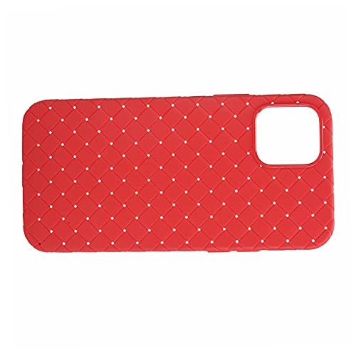 Handyhüllen,TPU Slim Smartphone Schutzhülle,Staubgeschützte Handyrückseite Schutzhülle für 12/12 Pro (Rot) von Annadue