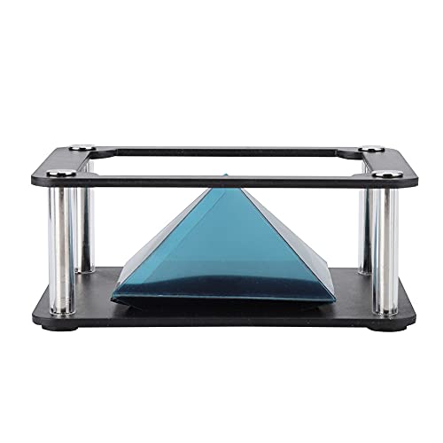 Holografischer 3D Pyramidenprojektor, Stabile Leistung, 360 Grad Bilder mit Dunklem Raum, Helle Bildschirme (Zylindrischer Stil) von Annadue