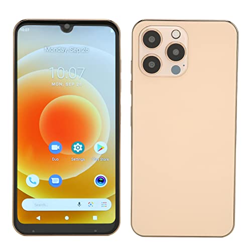 I13pro Max Android Smartphone ohne Vertrag, 6,1 Zoll HD Großbild Handy, 4 GB RAM 128 GB ROM, 4G Netzwerk, Dual SIM Handy, 8 MP + 16 MP Kamera, 4000 MAh (EU-Stecker) von Annadue