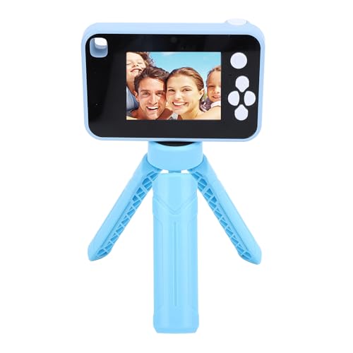 Kamera mit Stativ für Jungen und Mädchen, 1080P HD 48 MP Selfie Digitalvideokamera mit 2,4 Zoll IPS Bildschirm, 4 Fach Zoom Digitalkamera mit Stativen für von Annadue