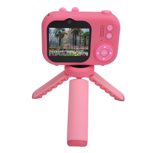 Kinderkamera 48 MP, 2,4-Zoll-LCD-Bildschirm, Digitalkamera mit Zwei Objektiven und Farbenfrohem Erscheinungsbild, Aufnahmemodi, Tragbar, für (Typ 1) von Annadue