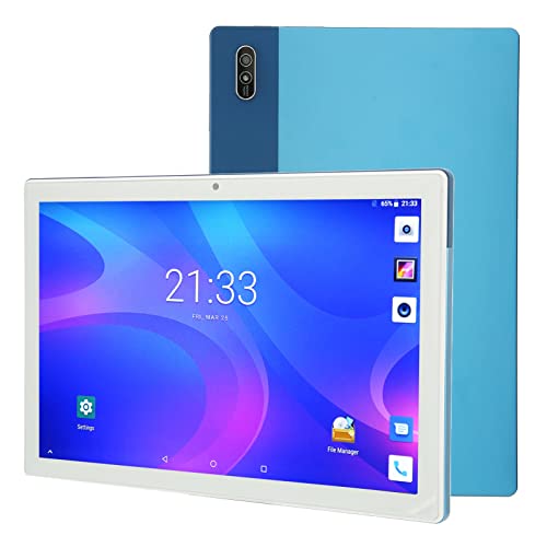 P30 10,0 Zoll Tablet für Android 8.1-4G IPS Telefonanruftabelle 4 GB + 32 GB 5MP + 13MP 800 * 1280 MT6755 8 Core 2,0 GHz 5000 MAh 100-240 V Blau von Annadue