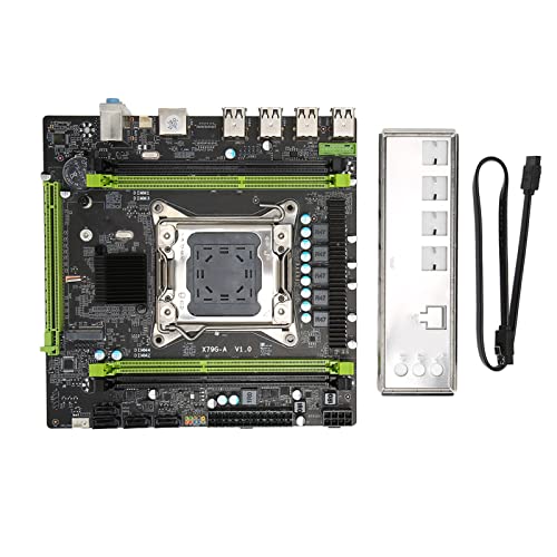 PC Motherboard mit NVME M.2 Unterstützung, fürE5 V1 V2 und Core I7,2.0 Steckplätze, Glänzender Betrieb, Gaming Motherboard für Desktop von Annadue