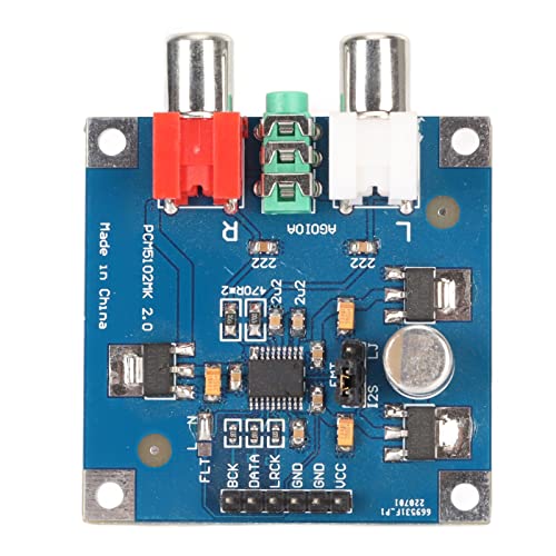 PCM5102/PCM5102A Soundkarte DAC Decoder Board I2S Eingang 32bit 384K mit 3,5 Kopfhörer Ausgang HiFi Decoder Board von Annadue