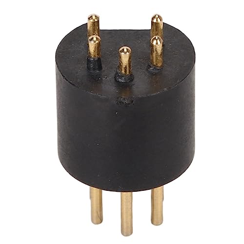 -Plattenspieler, 5-poliger DIN-vergoldeter Stecker, Tonarm-Stecker für LP, Plattenspieler, Schallplatten von Annadue