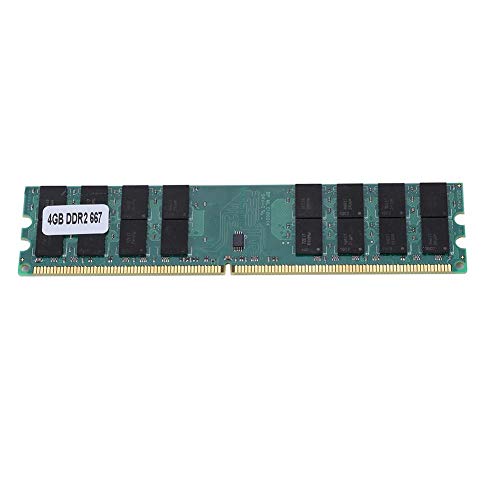 RAM DDR2 4GB 667MHz Verlustfreies Übertragungsspeichermodul Gewährleistet stabile und superschnelle Datenübertragung 240PIN, Plug & Play, Hohe Entstörungsrate und Antistatik für AMD Desktop-Computer von Annadue